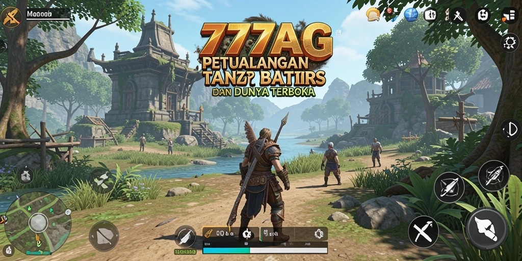 Gameplay 777AG yang penuh petualangan di dunia terbuka.