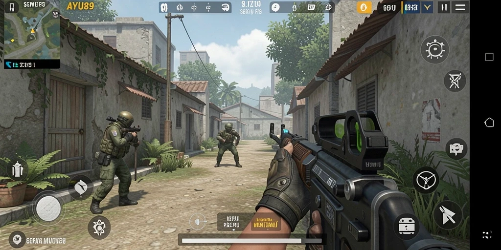 Gameplay AYU89 yang intens dan mendebarkan.