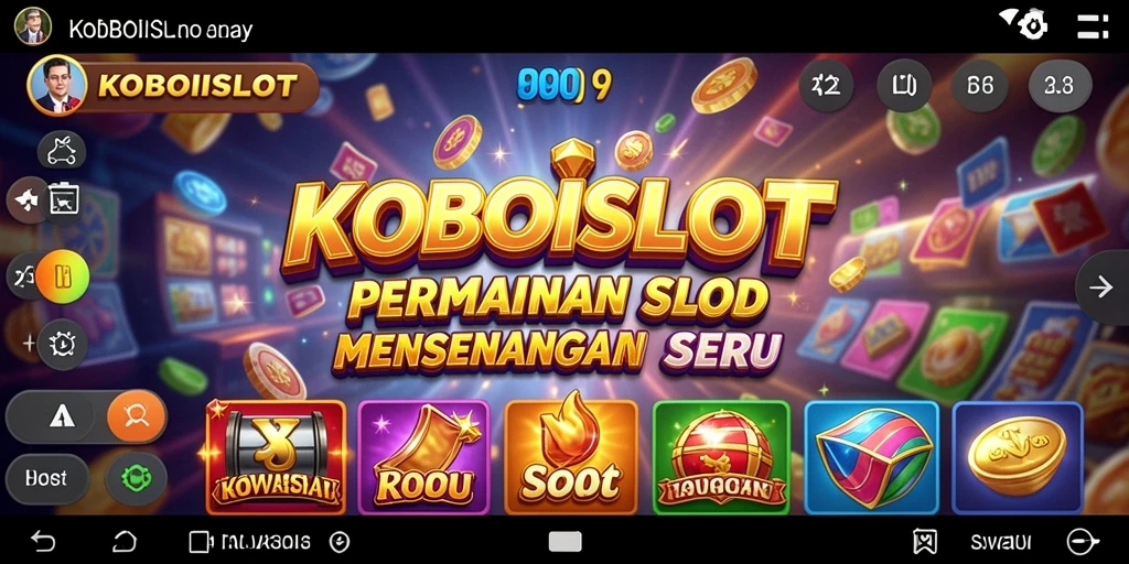 Gameplay KOBOISLOT dengan grafis yang menawan dan fitur menarik.