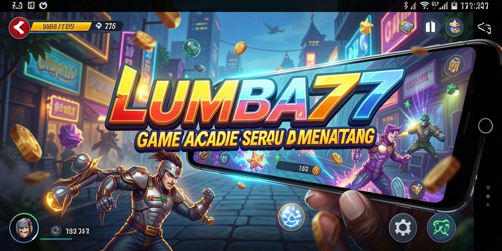 Gameplay seru LUMBA77 yang menampilkan balapan cepat dan penuh tantangan.