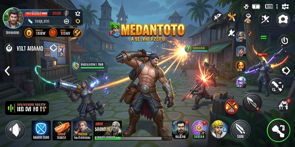 Tampilan antarmuka MEDANTOTO yang intuitif dan praktis.