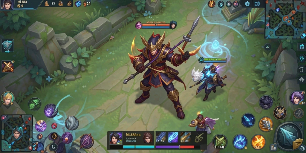 Tampilan menarik gameplay MLBB8 yang penuh warna dan keseruan.