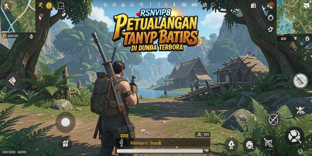Tampilan gameplay RSNVIP8 yang menakjubkan di dunia terbuka.
