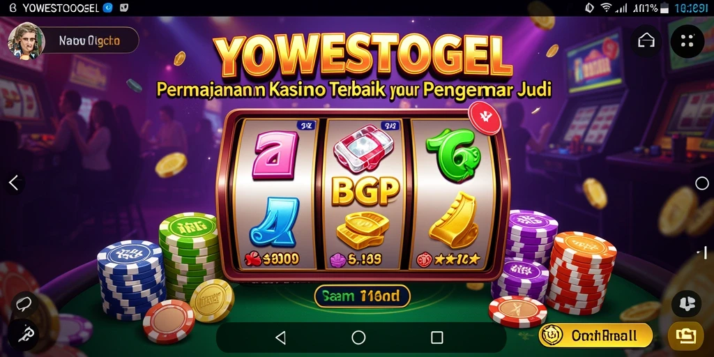 Tampilan menarik dari gameplay YOWESTOGEL dengan fitur kasino.